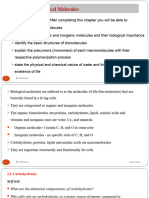 Biology Chapter 2 Part I