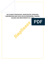 The Gujarat (Panchayats, Muncipalities, Municipal Corporations and State) Tax On Professions, Trades, Callings and Employments Act, 1976