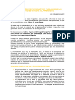 Bleichmar SUPUESTOS TEÓRICOS PSICOANALÍTICOS PARA ABORDAR LAS CUESTIONES TEÓRICAS DEL APRENDIZAJE