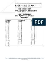 RT Answer Key Mains 2-4-2024 2325 Batch