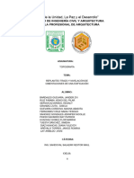 Informe Topografía Cimentaciones