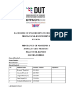 Practical - Report - 2 (1) Free Body Diagram