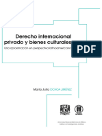 Derecho Internacional Privado y Bienes Culturales