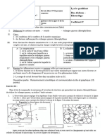 Controle 1 Bac SC Exp 3 BIOF Rochdi