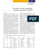 Paraparesia Espástica - Estudo Brasil