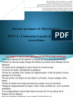 TP 4 Isolement À Partir de Différents Écosystèmes