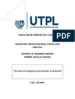 TAREA N2 Tabla de Las Distintas Técnicas de Imágenes para Estudiar El Abdomen (Pare