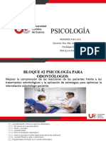 Psicología para Odontólogos