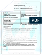 SITXFSA006 Assessment Workbook