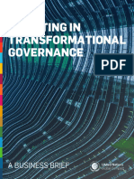 Investing in Transformational Governance Business Brief