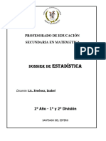 Dossier de Estadística