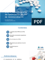 Diseño de Un Programa de Optimización de Uso de Antimicrobianos (PROA) - Dra. Tania Herrera