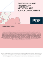 The Tourism and Hospitality Network and Supply Components 