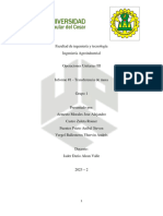 Informe #1 - Transferencia de Masa