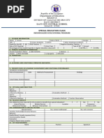 Iep Template Deped