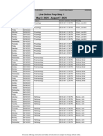 KAPLAN LOL Preparation Schedule