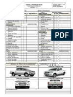 Check List Camionetas