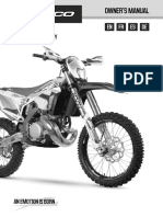 Manual Sherco Se 250 y 300 Modelo 2021