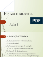 Física Moderna Aula 1 Final