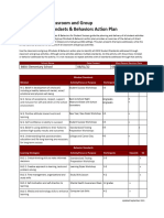 Classroom Group M B Action Plan