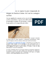 Dengue Situación