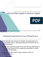 Module - 2 Informal Risk Capital & Venture Capital