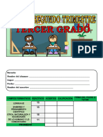 Examen Segundo Trimestre 3° 16 de Septiembre