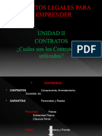 9, Concepto Contratos y Garantías Particulares