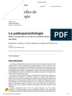 La Paléoparasitologie