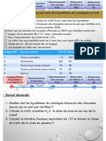 Exercice Corrigé Classe de Trafic