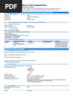 MSDS Mercu Treat Suppresant CLP E