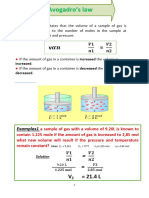 Avogadro's Law: Examples1