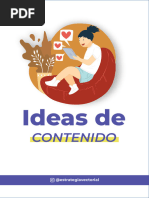 Ideas de Contenido