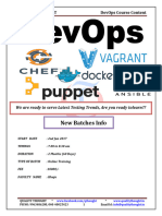 DevOps Course Content For Online