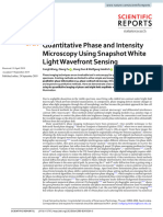 Quantitative Phase and Intensity