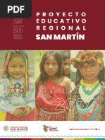 Proyecto Educativo Regional San Martin Al 2036