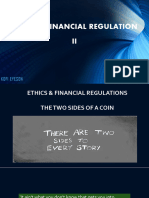 Eco741b - Ethics & Financial Regulations - Ii