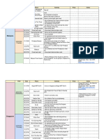 (Eng Version) Malay - Sing Itinerary 5d4n - Timeline