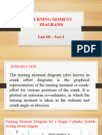 DOM UNIT III Turning Moment Diagram