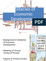 Obstacles of Economic Development