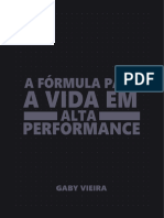 Livro Formula para Vida Alta Performance