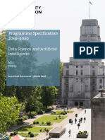 Progspec MSC Datascience Ai 2019 20