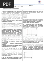 Atividades Transformações Gasosas