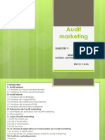 Audit Marketing Cours Complet