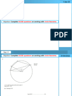 Year 11 - Circle Theorems iGCSE Questions