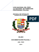 Syllabus Documentacion 2024 I