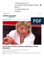 Cómo Mata La Vacuna - Autopsia Realizada Por Chinda Brandolino - Noticias de Puerto Vallarta y Bahía de Banderas