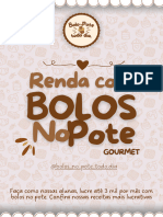 Renda Com Bolos No Pote Gourmet