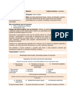 Los Lenguajes Artisticos en La Expresion de Problemas de La Comunidad