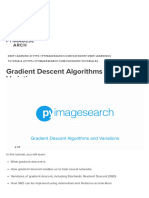 Gradient Descent Algorithms and Variations - PyImageSearch